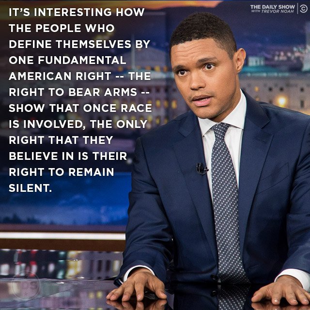 TheDailyShow's tweet image. NRA CEO Wayne LaPierre has nothing to say about the fatal police shooting of legal gun owner Philando Castile. on.cc.com/2tJwr9m