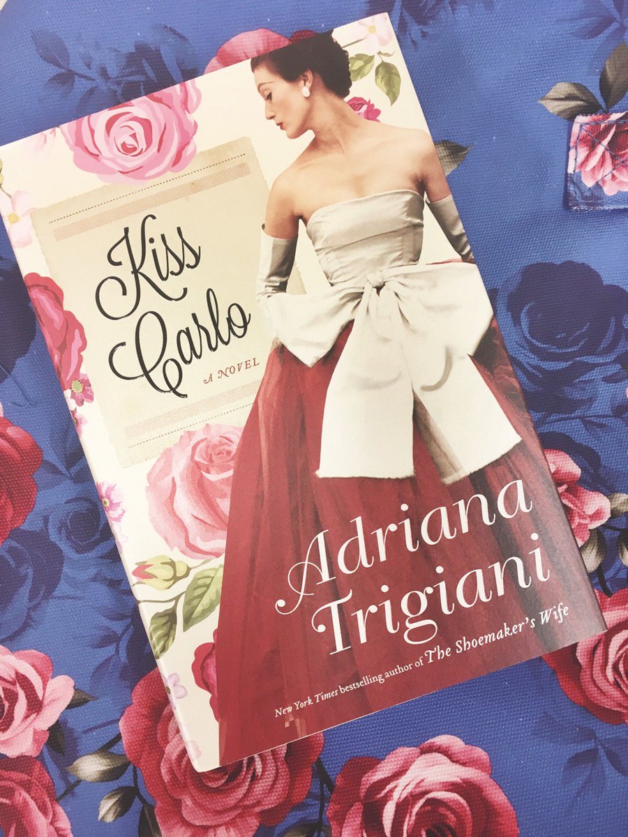 Adriana Trigiani has done several events with us, and she's always a crowd favorite! Her new book, #KissCarlo, is out today!