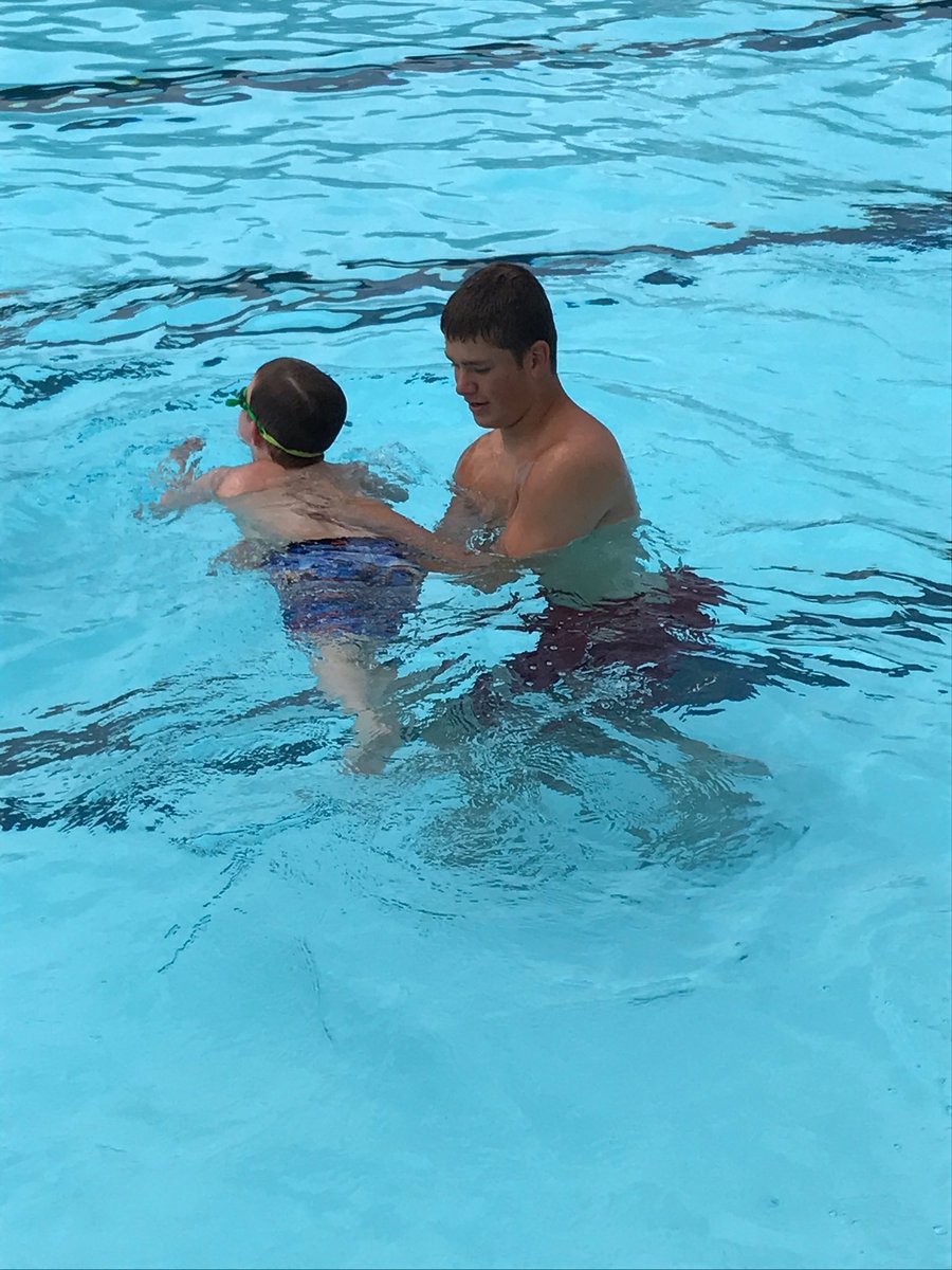 BernePool's tweet photo. Swim lessons in full swing! https://t.co/nlu3OcPZ4n