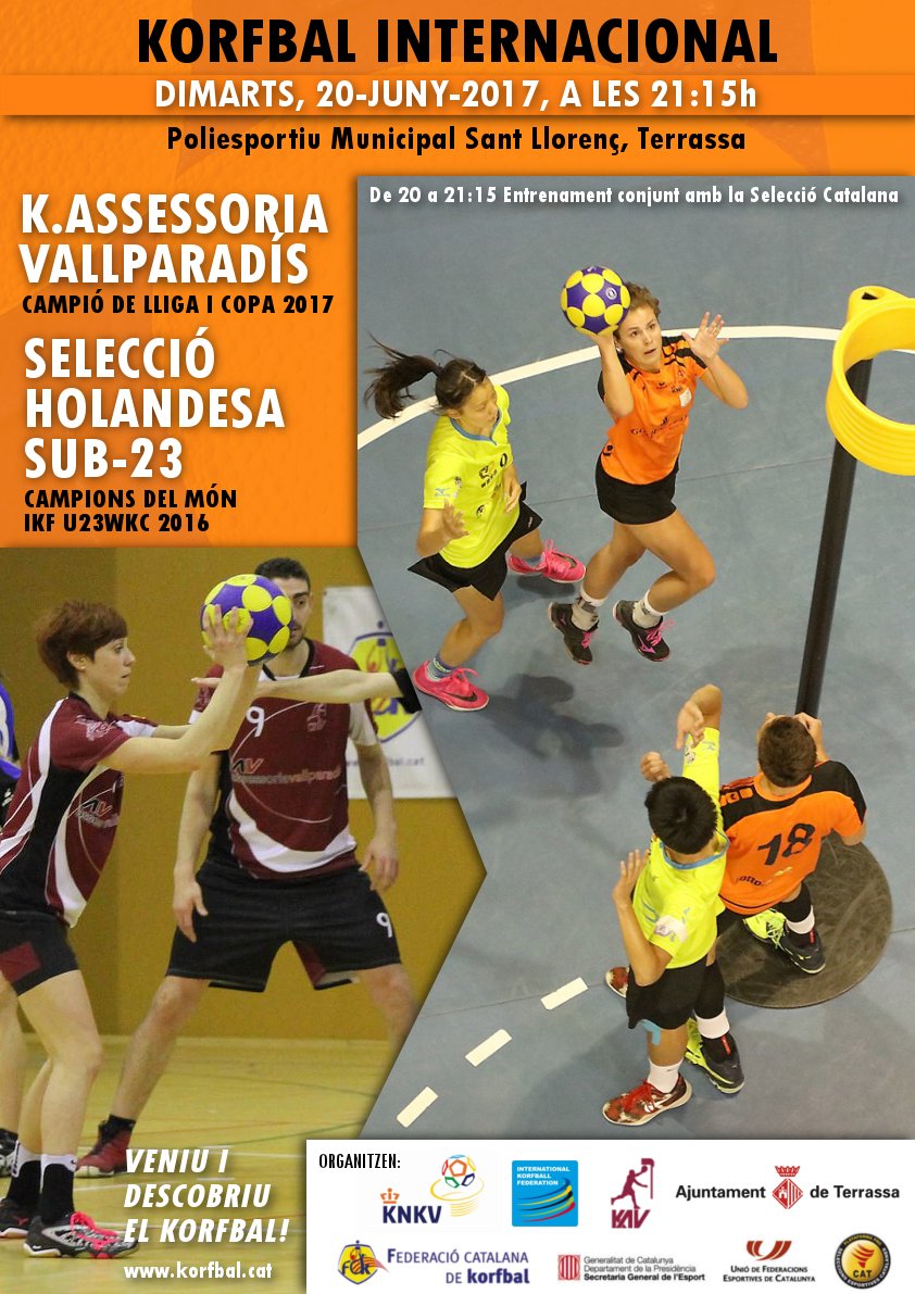 La selecció sub-23 de korfbal dels Països Baixos inicia avui una gira per Catalunya. Tots els detalls, aquí 👉🏻 seleccions.cat/index.php/noti…