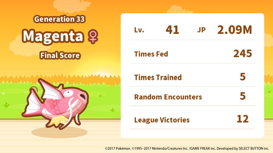 dapperdomme's tweet photo. Magenta reached its
max level! Whooeeee! #Magikarp https://t.co/42DMNcOcNB https://t.co/sYfJXVWwd9