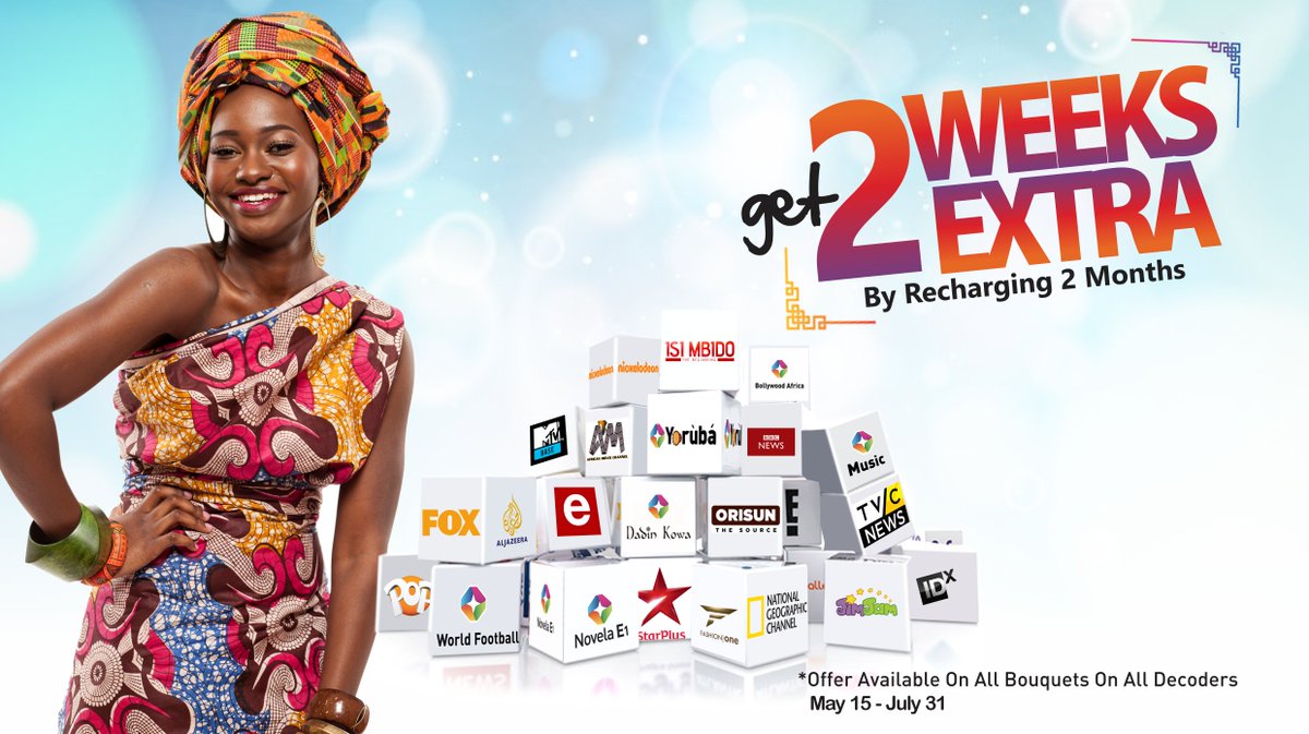 StarTimes_Ng's tweet image. #ToppedUpTuesday 
2 weeks extra viewing is still on... Just recharge 2months upfront to enjoy this offer. Don't be left out! Get yours now!!