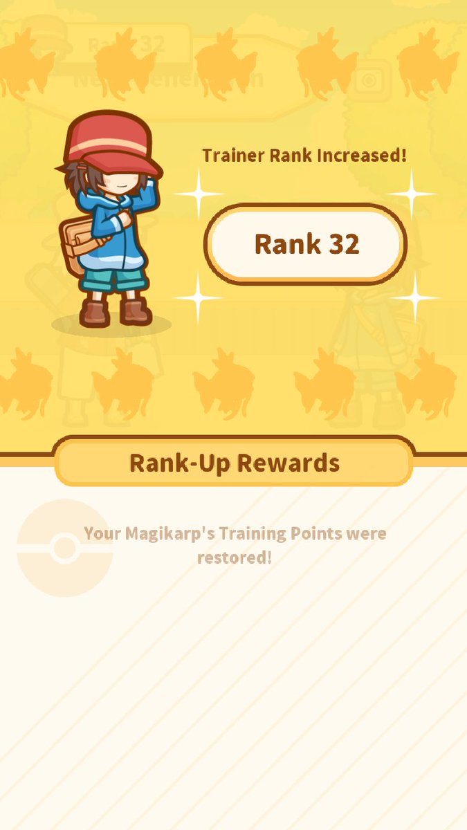 dapperdomme's tweet photo. All right!
My Rank went up to 32! #Magikarp https://t.co/42DMNcOcNB https://t.co/S4Ub8xFE7U