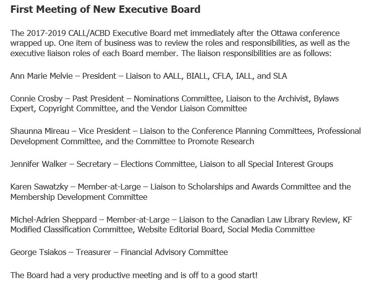 CALLACBD's tweet photo. The #CALLACBD Board met immediately after #CALLACBD2017. We reviewed the responsibilities & roles of the Board: https://t.co/oa47rvLWGF https://t.co/fw3bpcJCoP