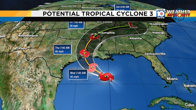 Here is the latest forecast path. Watch local10 Meteorologist Julie Durda for more. https://t.co/xGervBbcn8