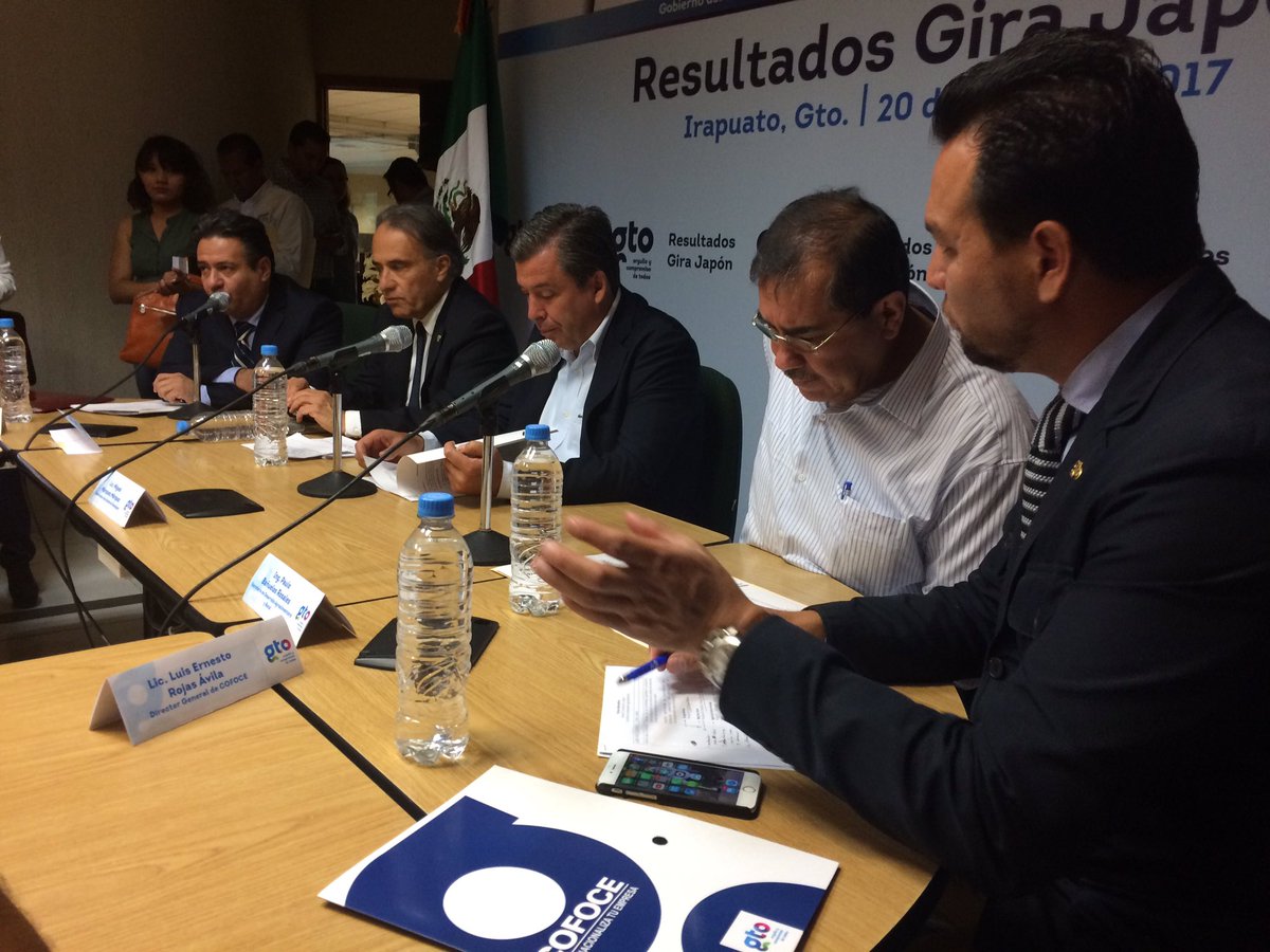 Arrancamos Conferencia de Prensa donde damos a conocer los resultados de nuestra gira de trabajo con empresarios del sector agro #GtoEnJapón