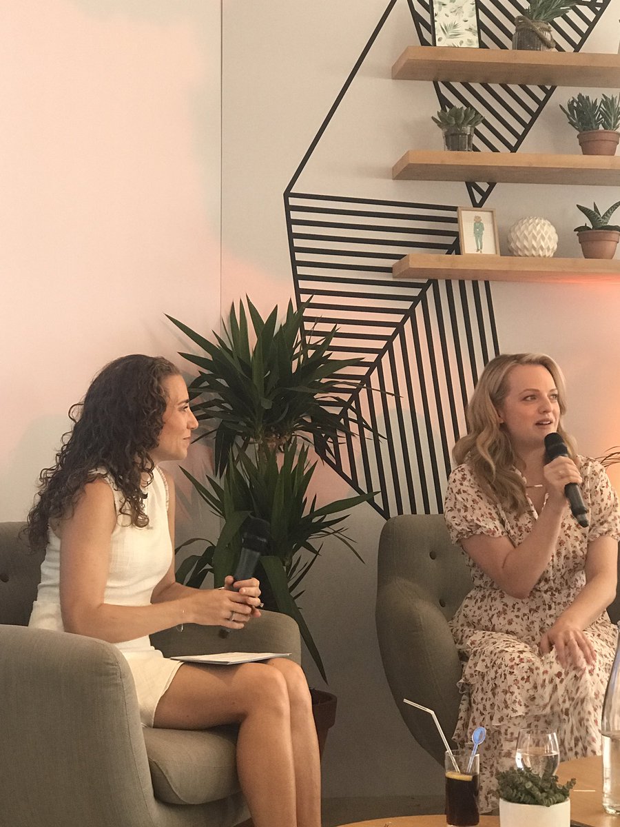 When you separate groups, prevent them from communicating, you take power away: #elizabethmoss #cannes2017 #feminism