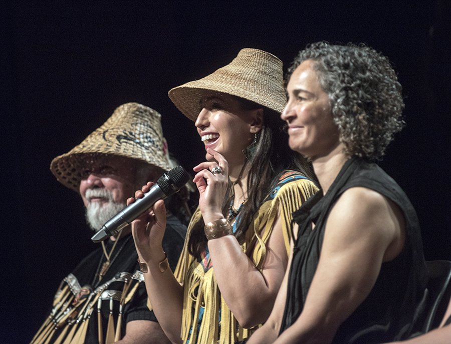 Bob Baker, Mique’l Dangeli and Julia Taffe / Photo by Chris Randle