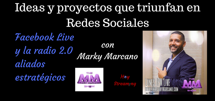 CeliaHil's tweet photo. Hoy 19h en #HoyStreaming Combinar #FacebookLive y la #radio Descubrimos la fórmula del éxito de #TheMMarcanoShow 😉
https://t.co/wa97Yo5IGT https://t.co/wOhkNgumVM