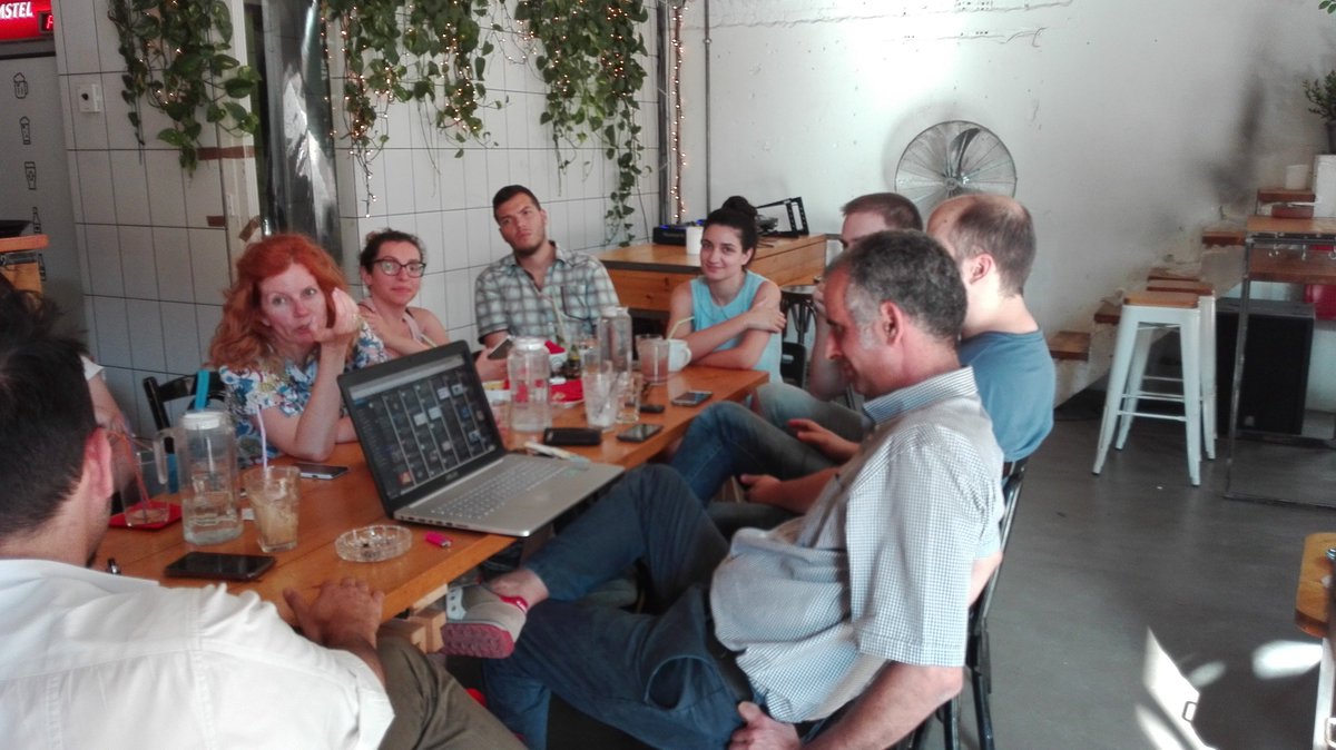 Our weekly meeting just finished! New challenges in front of us :) #rpTHE #OKFest18 <a href="/OKFestival/">OKFestival</a> <a href="/OKFN/">Open Knowledge Foundation (@okfn@fosstodon.org)</a> <a href="/cbms2017/">IEEE CBMS 2017</a> #Thessaloniki