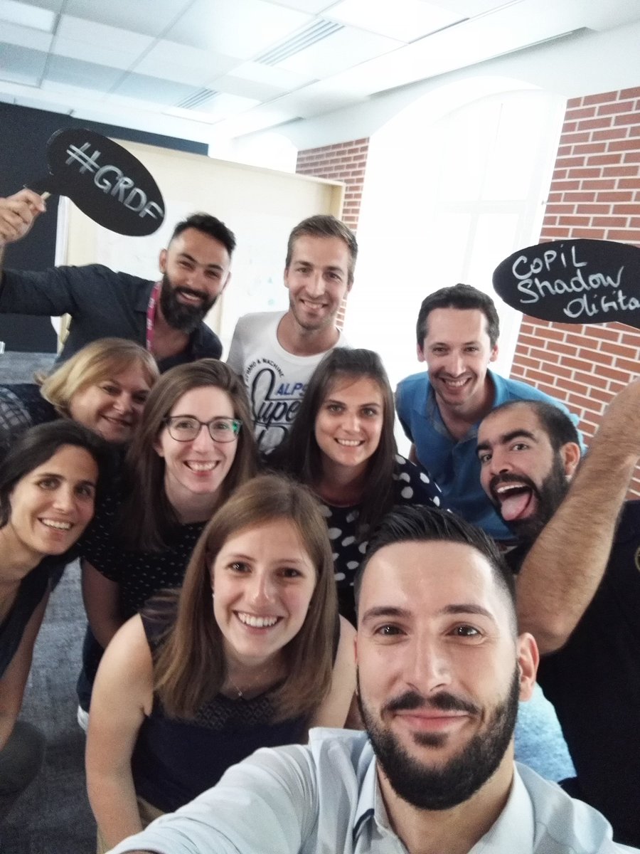jeanmanuel5's tweet photo. Une belle journée qui se termine avec les #copains du Shadow Copil Digital, un mot pour résumer la journée "envie" #GRDFdigital #GEDFCentre https://t.co/5wFseOTATB