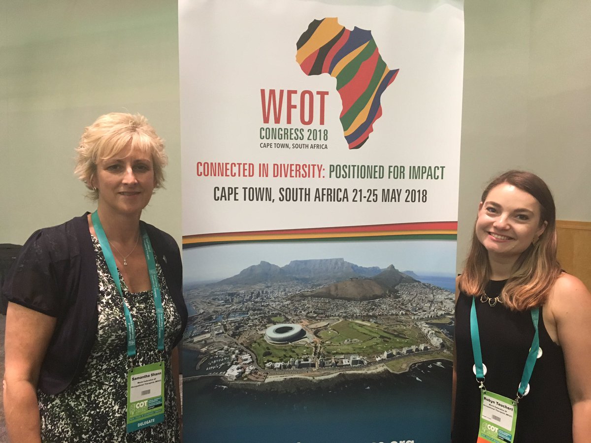 otsamantha's tweet image. Thank you @Robynbird022 for your volunteer work on @thewfot #COT2017 stand Looking forward to continuing working with you organising #WFOT18
