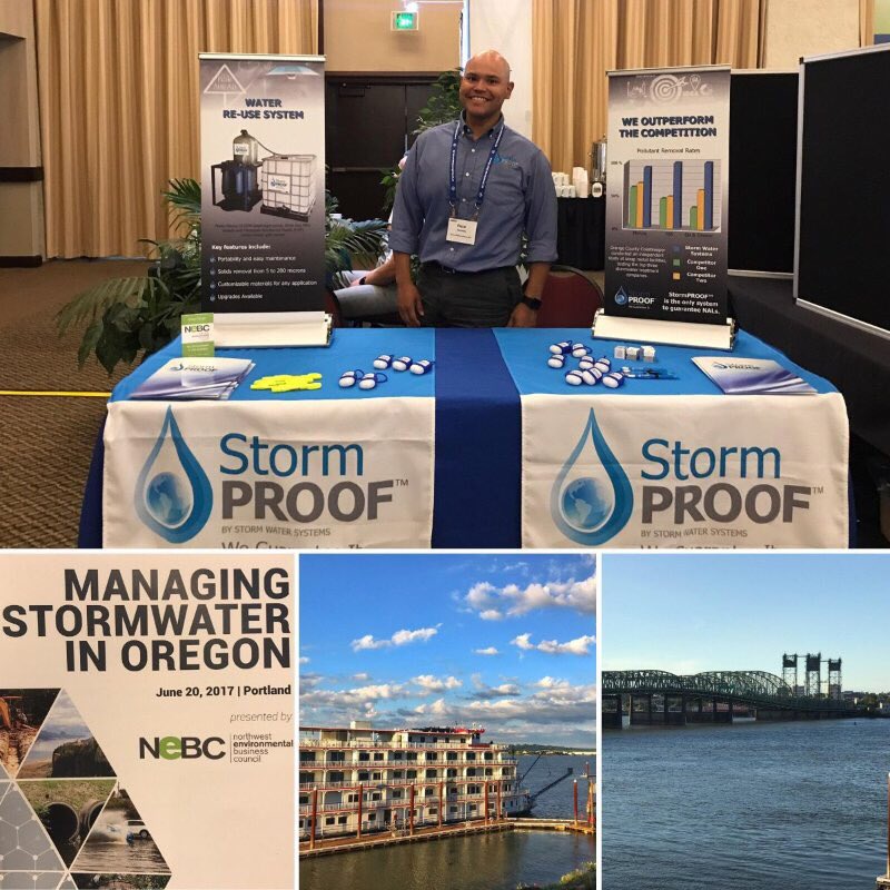 renegamero's tweet photo. Welcome to NEBC's Stormwater conference. Great to meet with  new members &amp; old friends. #industrial #stormwater #WeGuaranteeIt #deq #nebc https://t.co/d8Ja4ScL4h