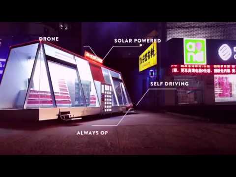 connecteuropex's tweet photo. Is this the #future of stores? Pilot project in #Shanghai brings a #SelfDriving store on wheels #Mobys #Wheelys https://t.co/aRihEQy6pb https://t.co/BXSWMmIxNq