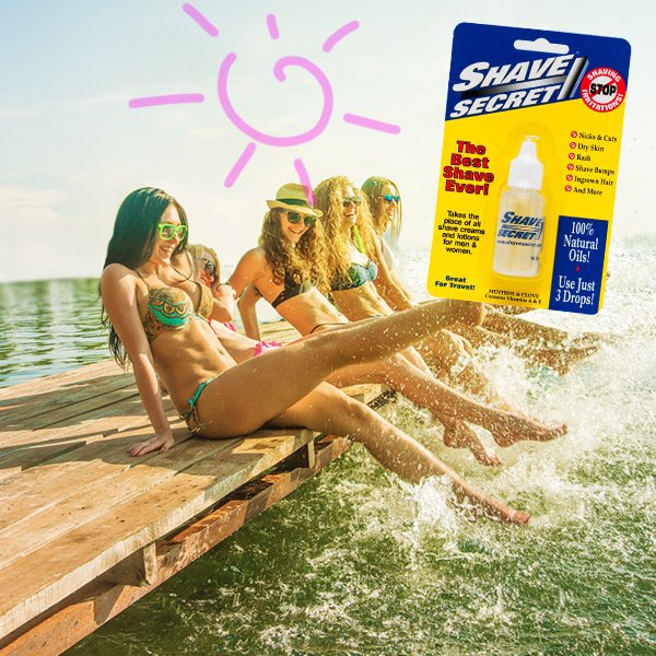 Get ready for summer fun with the best shave ever! 
shavesecret.com/shave-oil/
#FirstDayOfSummer #ShaveSecret #SmoothShave