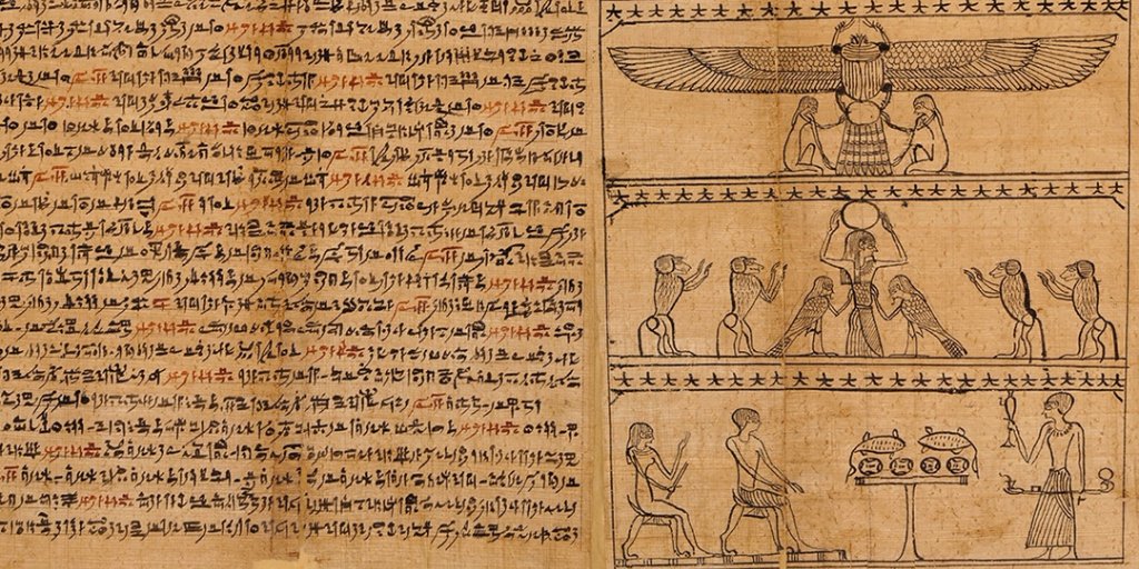 secretcitygames's tweet photo. Our #CuriosityBlog is back… and we’re starting with The Book of the Dead! Spells, hieroglyphics and the afterlife: https://t.co/JmKsRNTSHg https://t.co/aaJRGqTqNt