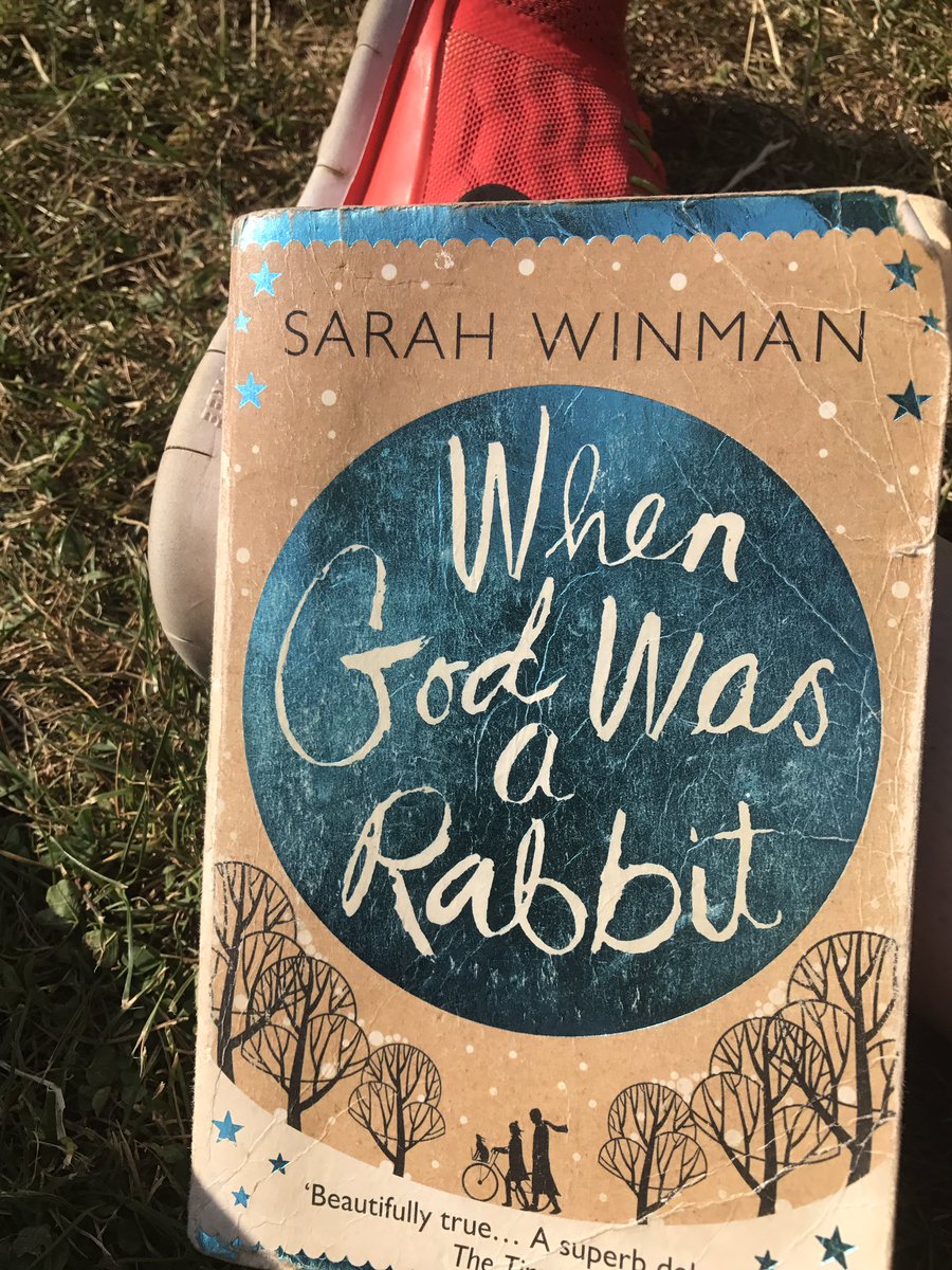 emily_laing_uk's tweet photo. I don't go many places without this book #WhenGodWasARabbit https://t.co/z8CpiGveLp