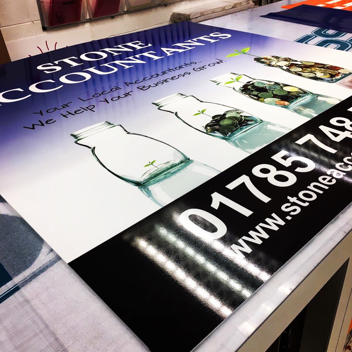 Signs Express Stoke on Twitter "Acrylic insert ready to be