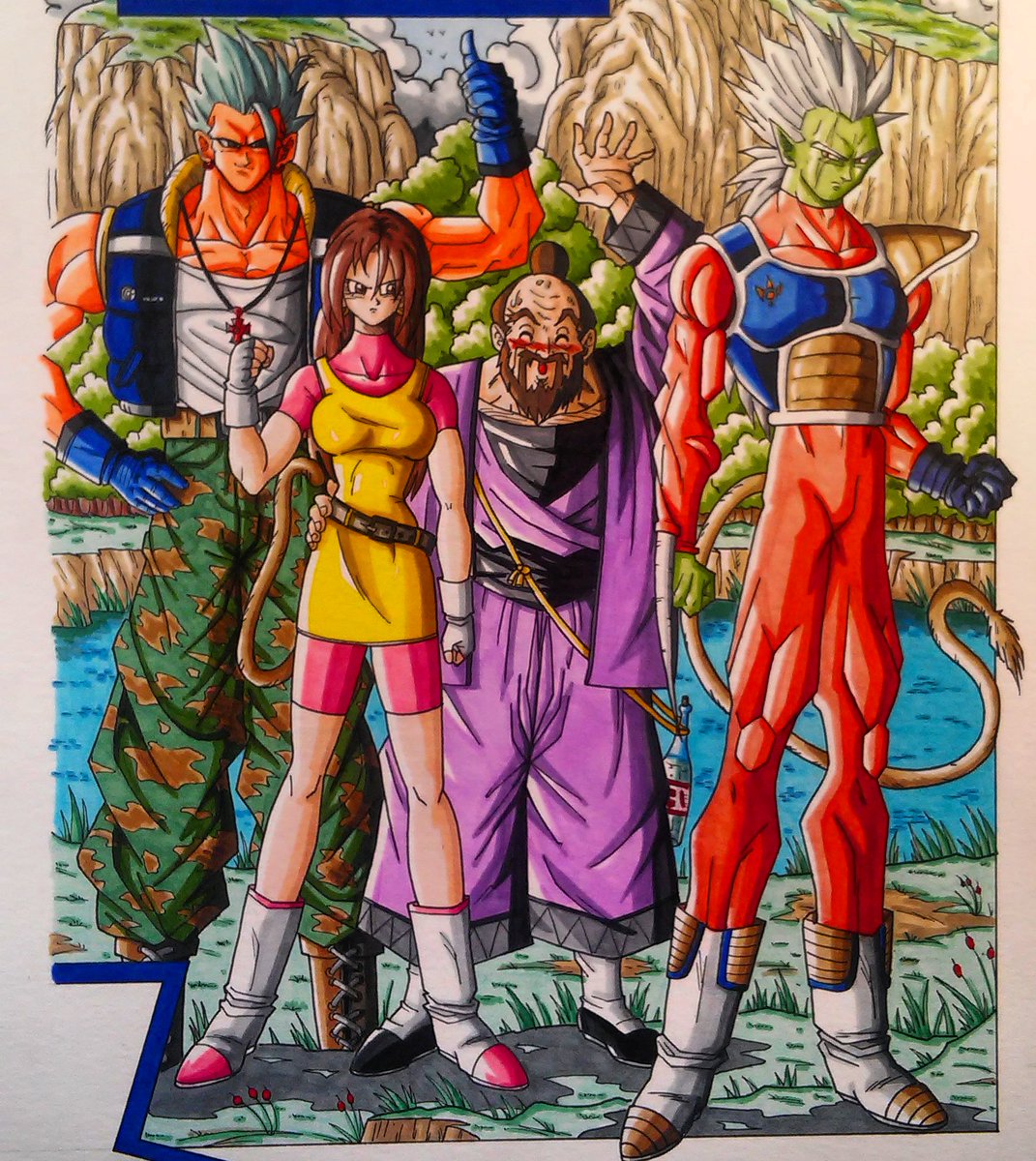 drago ball z af drago ball z af