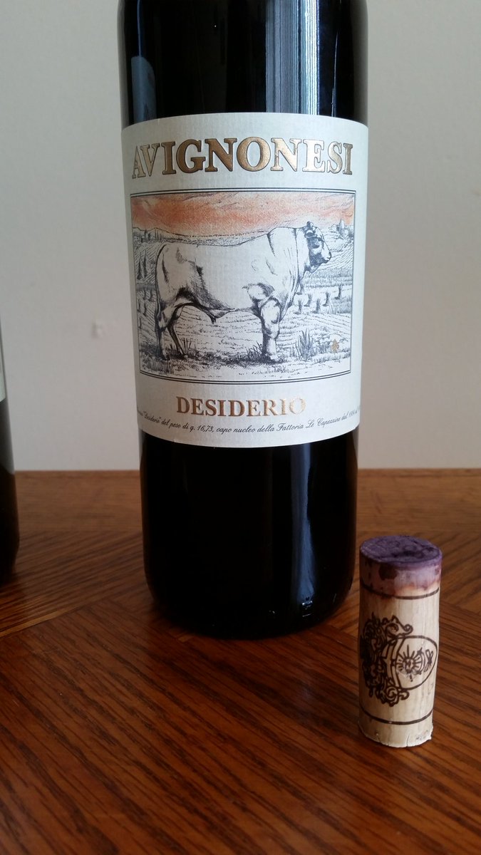 Last weekend, star of the tasting. 1998 #merlot <a href="/avignonesi/">Avignonesi</a> tasted WAY younger, fresh, loads of depth. Certainly ripe but years to go. Wow.