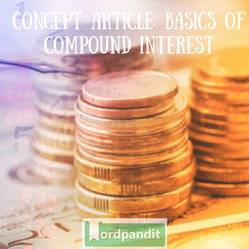 wordpandit's tweet image. Learn the various concepts related to compound interest here: buff.ly/2sRy47O
#compoundinterest #learning #quantativeaptitude
