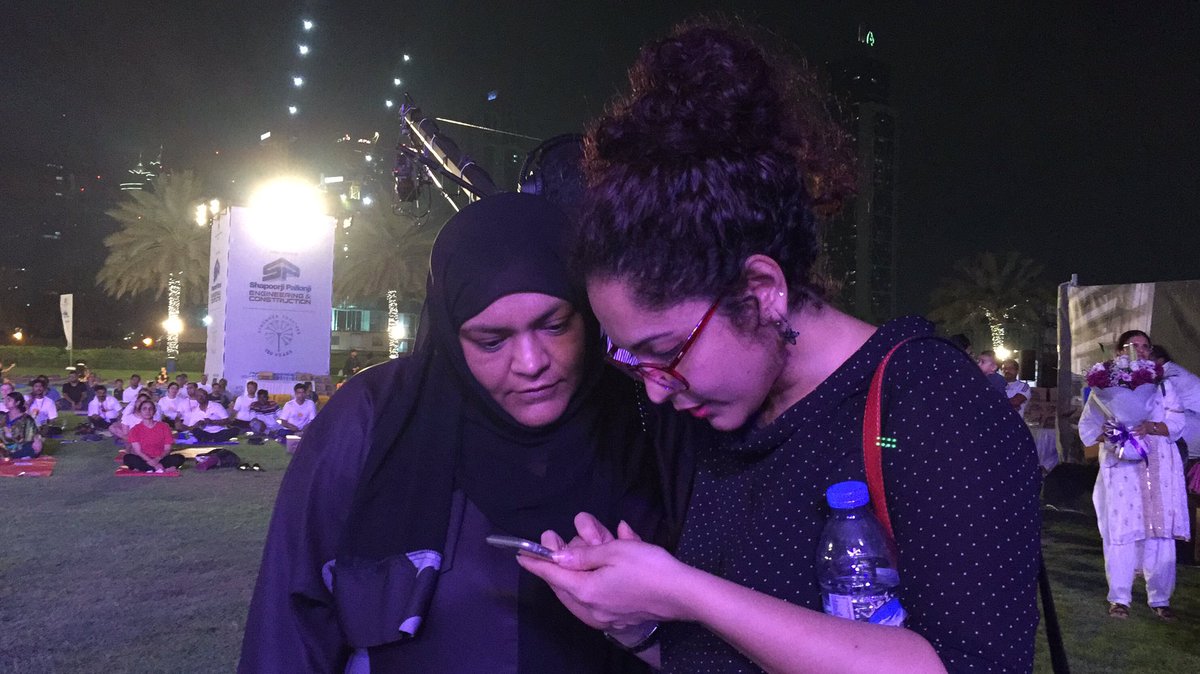 jeevantc's tweet image. #dubaiyoga