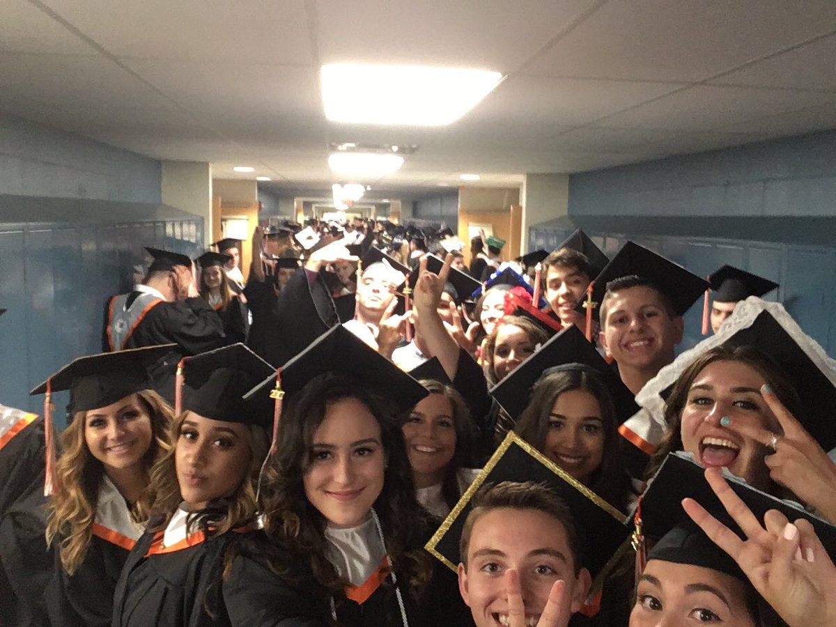 @PJones2001 @WatertownSuper Getting ready to go!!! 🎓  #WHSClassof2017
