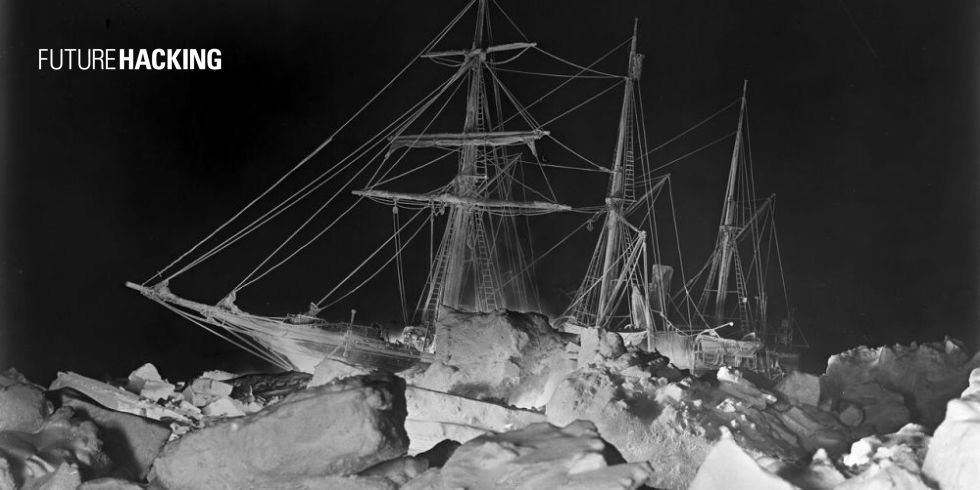 bickstweet's tweet image. Organizations are frozen in the face of change. @SirErnestshacksurvived the polar winter, twice. What was your excuse, again? #futurehacking