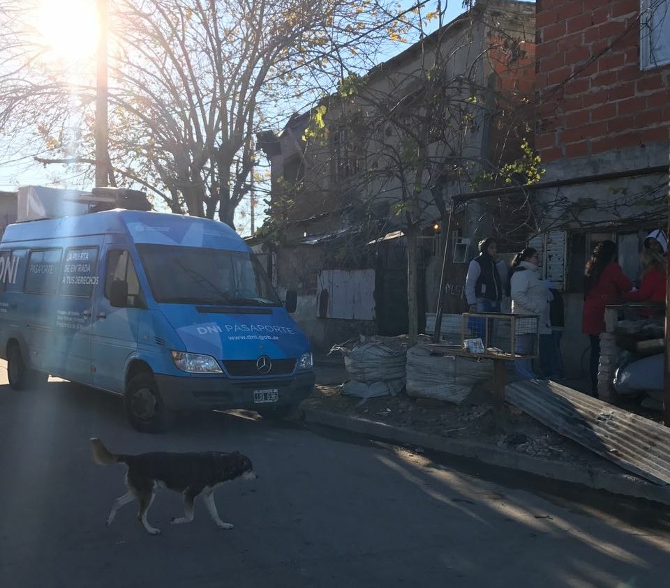 #HOY Volvimos al #BarrioPeron para que todos los vecinos de #SanFernando puedan acceder al trámite de su DNI #EstamosCerca