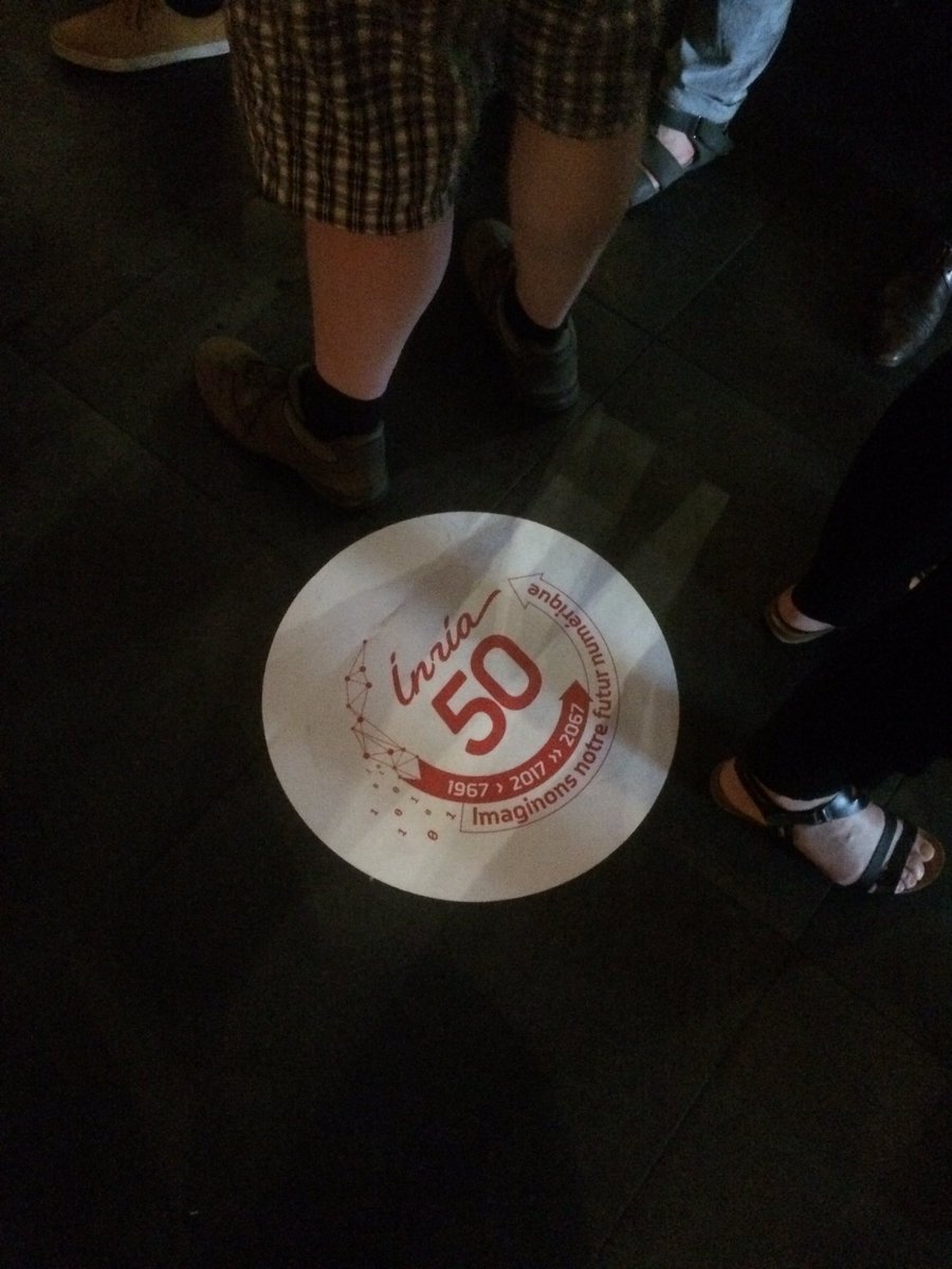 Inria_Lille's tweet image. Ce soir on fête un bel anniversaire #50ansInria avec tout le personnel du centre !! @Inria