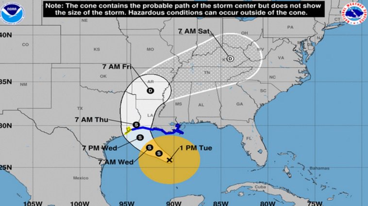 Tropical Storm Cindy forms in Gulf of Mexico bit.ly/2rzvBLK https://t.co/upti2ZJssm