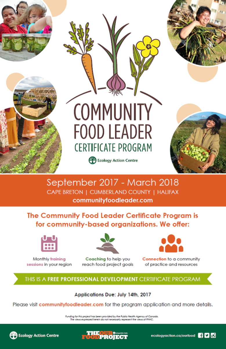 CBFoodAction's tweet photo. NEW Community Food Leaders Certificate Program. Apply now! Grow your food initiatives! https://t.co/RjXCUl1TzR @ourfoodproject https://t.co/6t4S94PZji