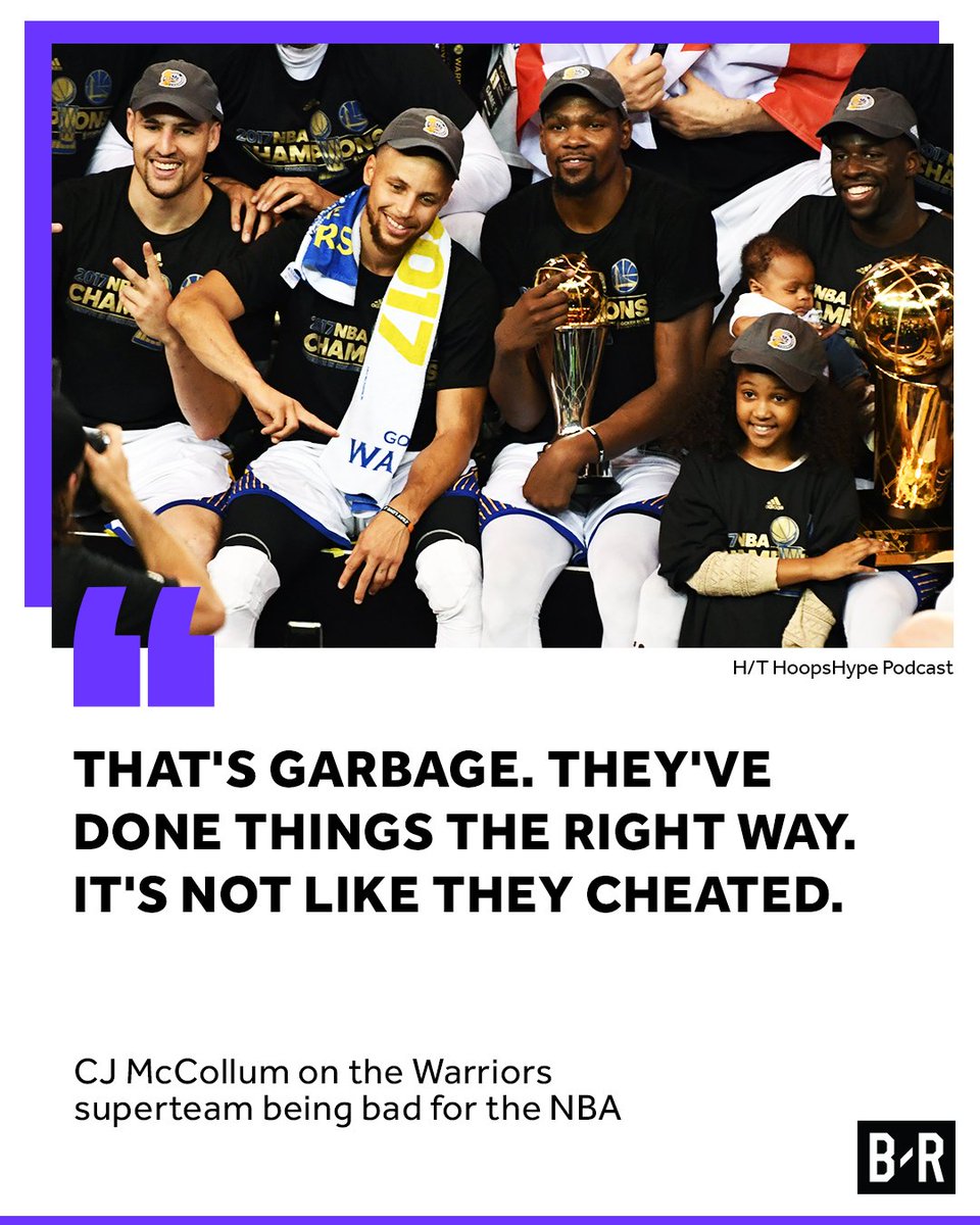 BleacherReport's tweet image. Nothing wrong in CJ’s eyes.