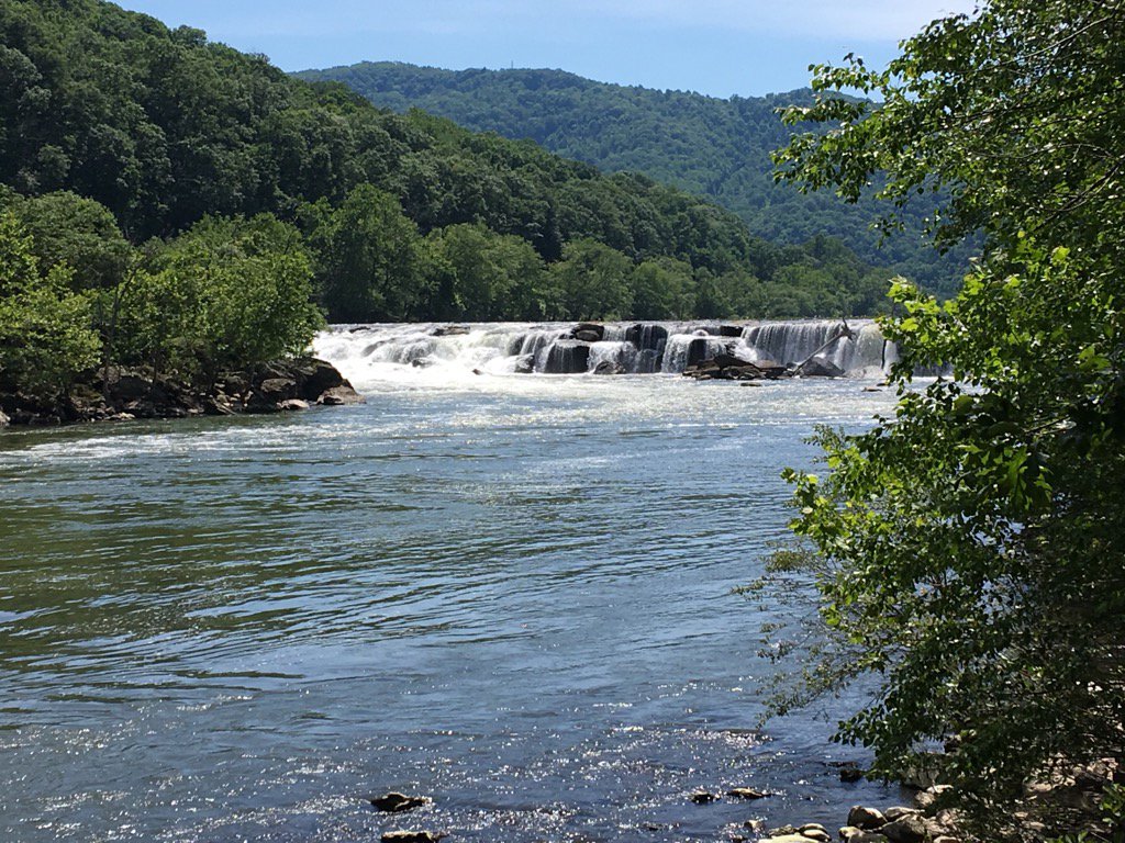 Sandstone Falls #almostheaven