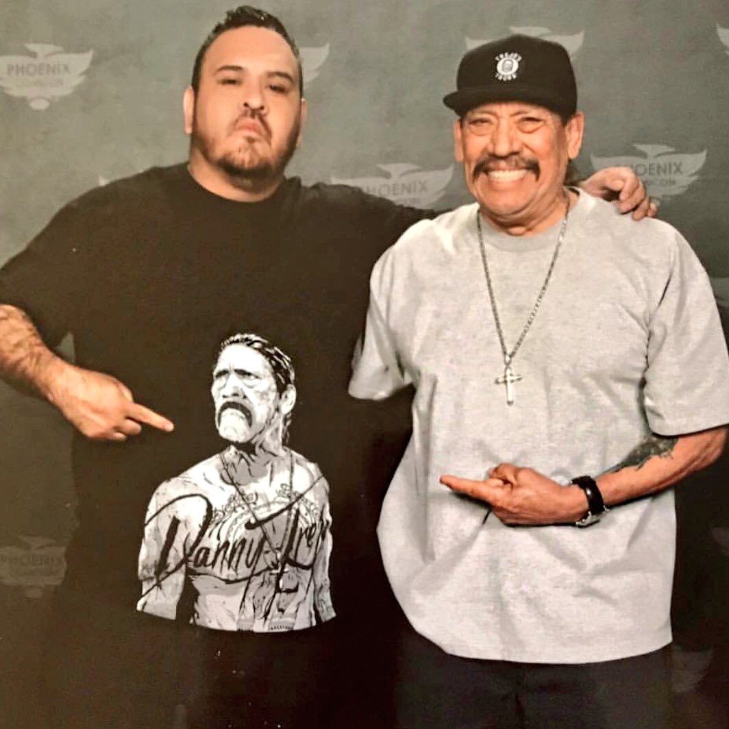 Join #TeamTrejo and checkout our badass shirts!  dannytrejo.net https://t.co/VpPOZU7nEq
