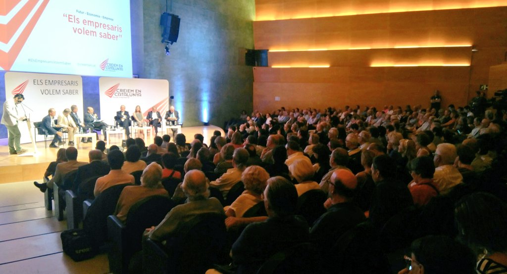Amb experts i representants empresarials analitzem les oportunitats de futur per a l'empresa i economia catalanes #ElsEmpresarisVolemSaber