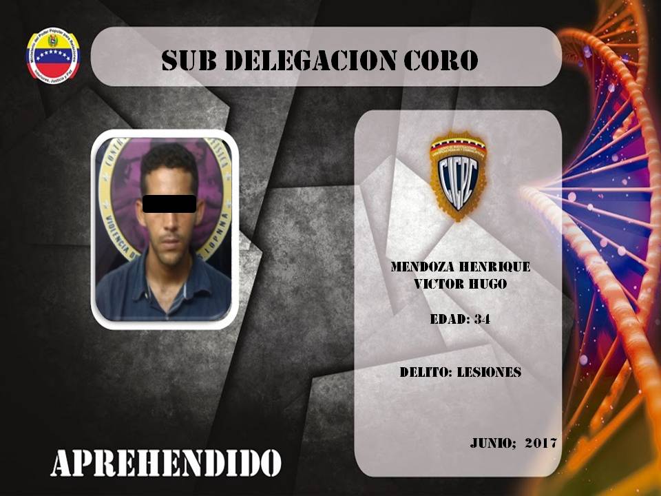 @sdcorocicpc CAPTURA SUJETO TRAS INCURRIR EN DELITO DE LESIONES EN EL MUNICIPIO MIRANDA <a href="/cramirezCICPC/">Ramirez CICPC</a> <a href="/cacsvzla/">Cesar Cardenas</a>