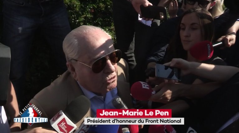 "Si je n'avais pas prêté 9 millions au Front National, il n'aurait même pas pu se présenter à la présidentielle !" Jean-Marie Lepen #LPJ