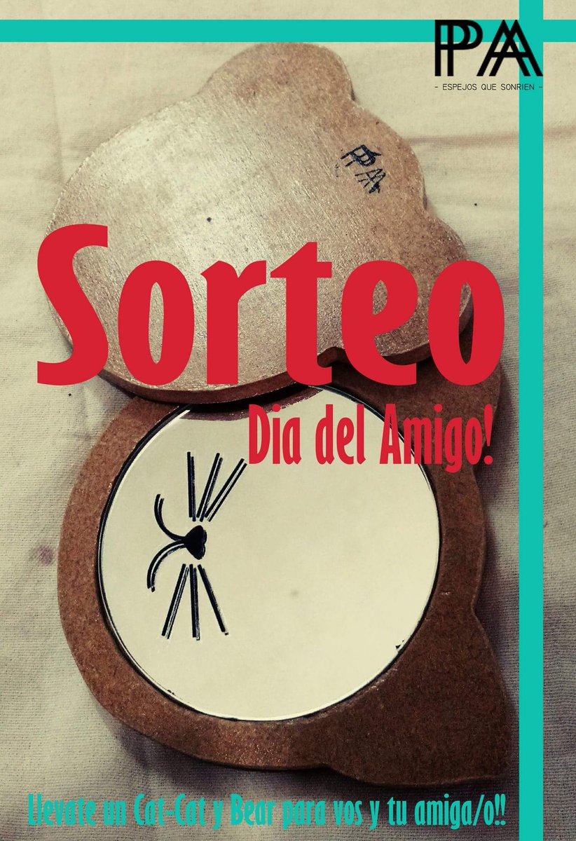espejosPA's tweet photo. #sorteo día del amigo!
👍RT 
👍Seguinos
Ya estás participando! Suerte! 🙌❤
#pa #DiaDeLaBandera #20Jun #BuenMartes #moda #TuesdayMotivation https://t.co/JRafr6zOni