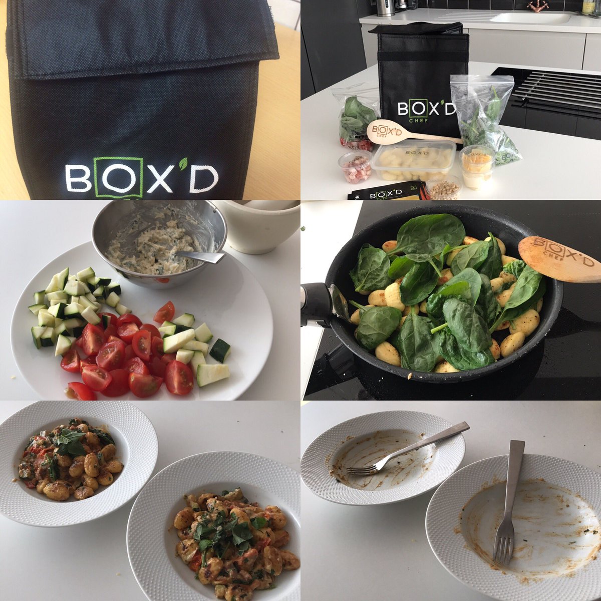 clairehoggNHS's tweet photo. #BOXDCHEF first meal done. Easy to make & tasty. https://t.co/Gzvk2AGu28