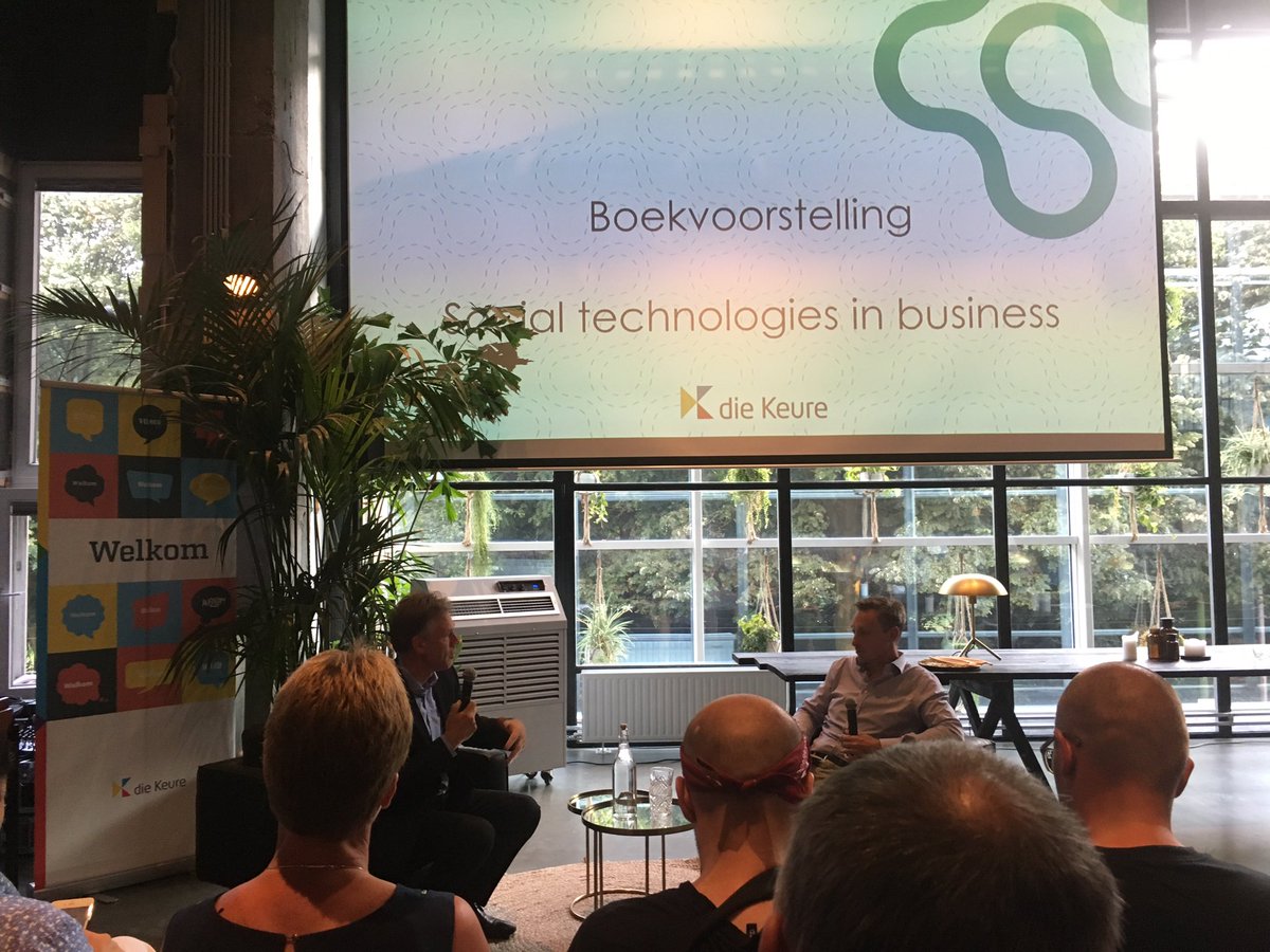 Fact there's a new book on #socialTechnologies means #socialTech is still not fully accepted yet. Oddly true in 2017?! <a href="/IsabelDeClercq/">Isabel De Clercq</a>