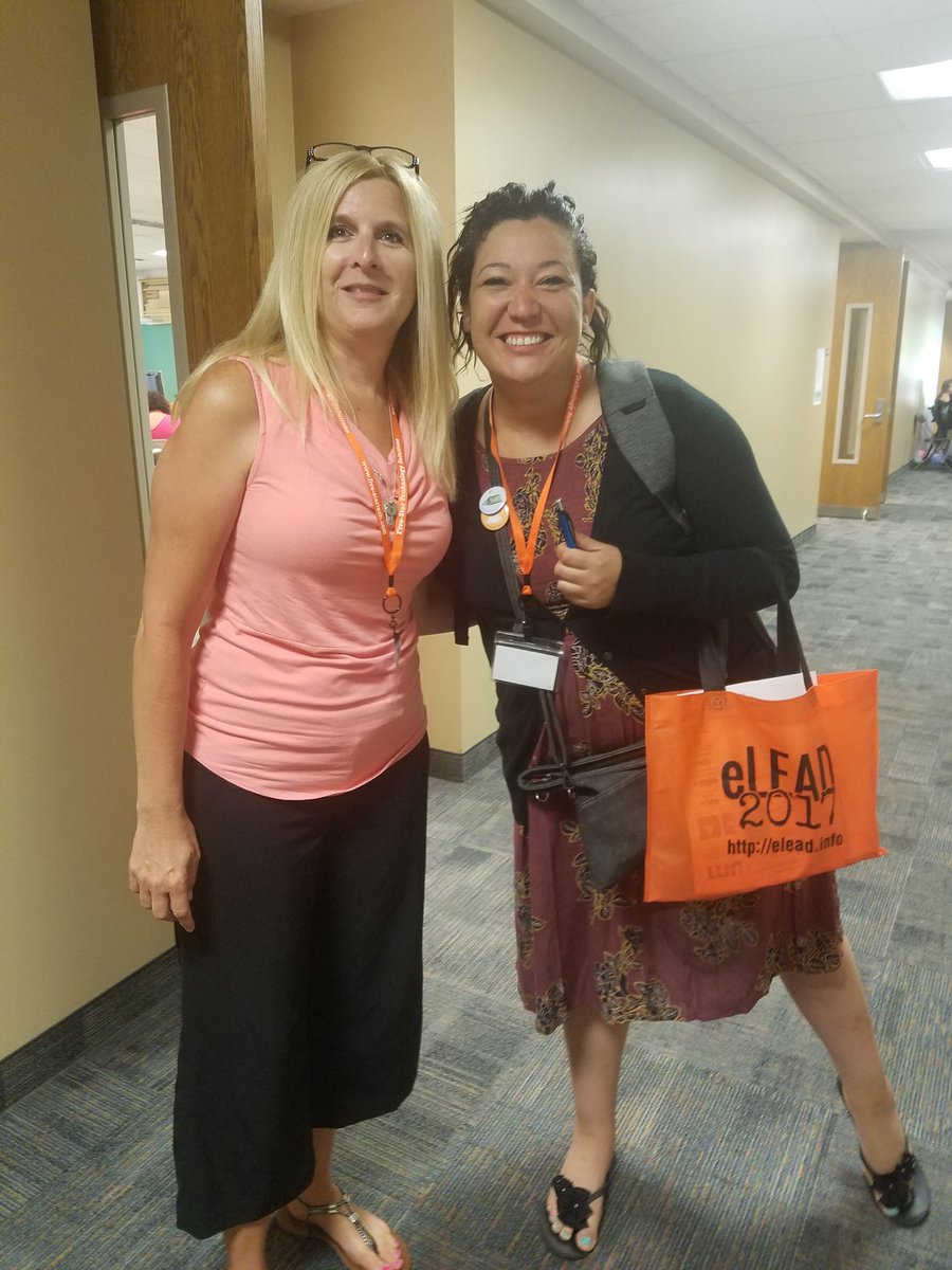 AESprincipalG's tweet photo. I am proud of our AES teachers getting geared up with new technology @ eLEAD. https://t.co/f25QjEqDSK