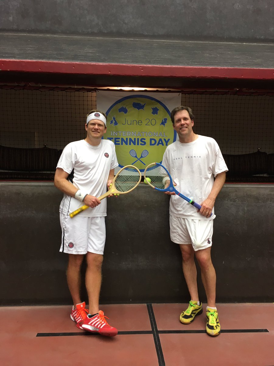 tennisword's tweet photo. Great day on court @iTennisDay @theracquetclub w/ @JohnLumley7, a Petworth pet and a future champion; and final delivery of @USCTA medals https://t.co/aCogeIHagM