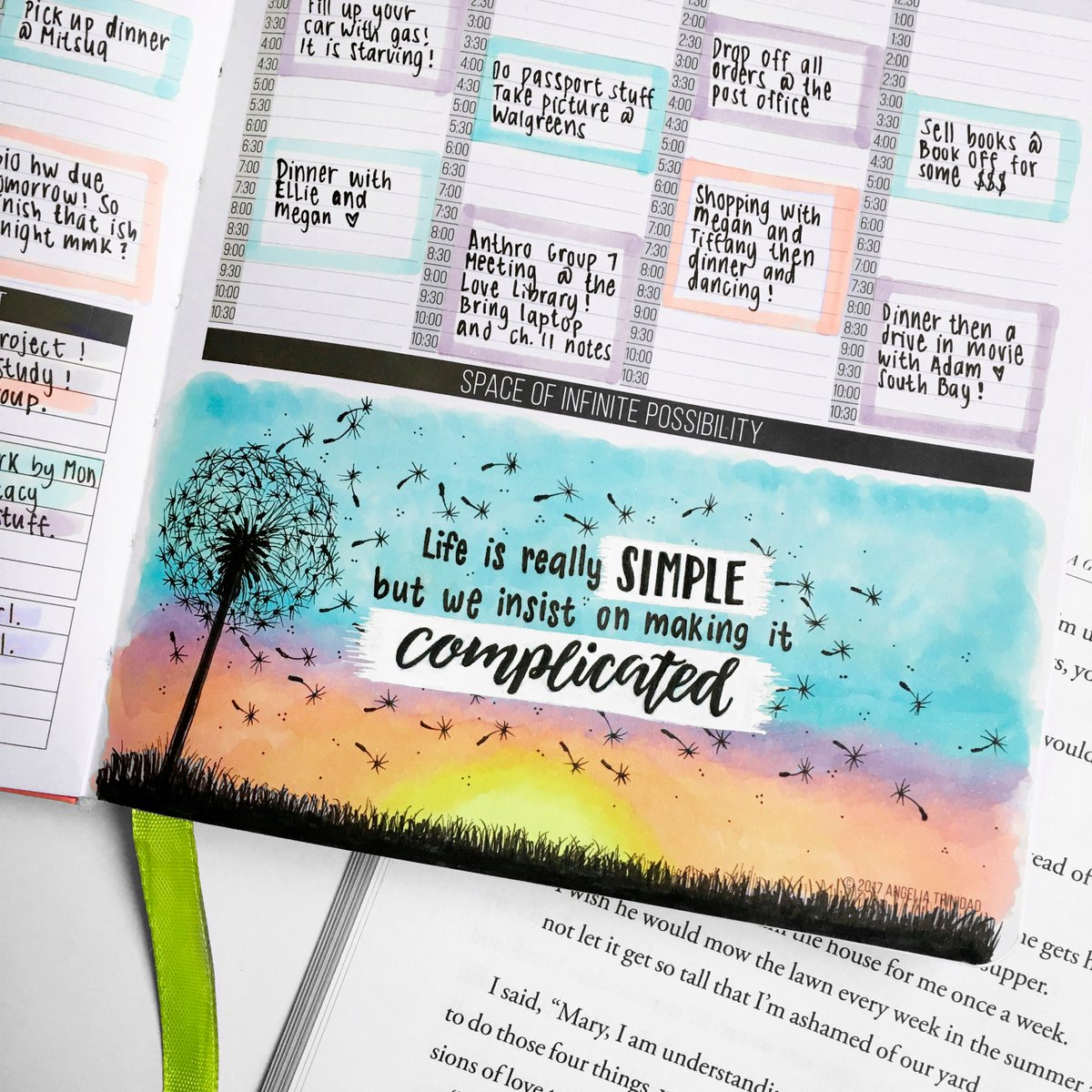 passion_planner's tweet photo. Things are a lot more simple than we make them out to be. 😊

Take a deep breath. You're going to be okay. 

#HappyTuesday https://t.co/oUdzckAZ0j