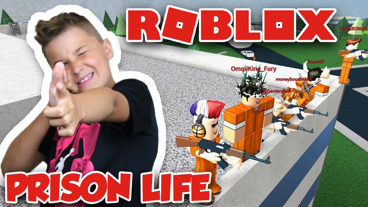 Blox4fun On Twitter Party On The Roof Prison Life In Roblox