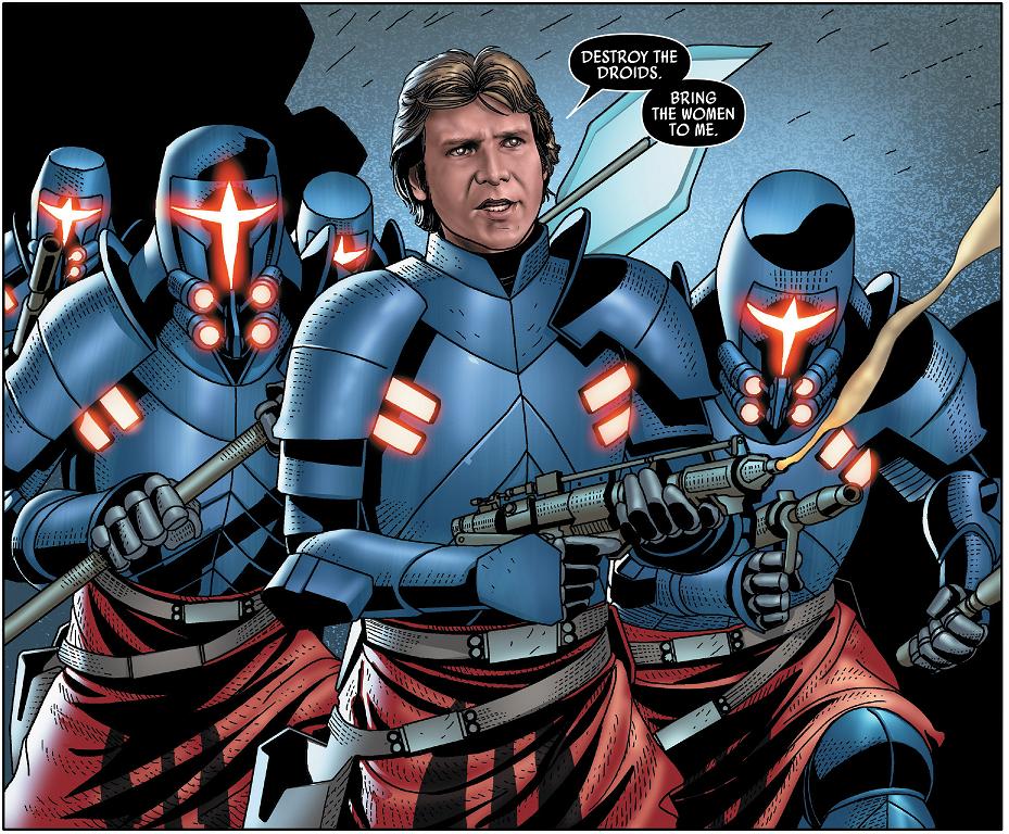 emea's tweet image. Los tebeos de Star Wars ya no se dibujan, ahora se hacen con la técnica del collage #sw32