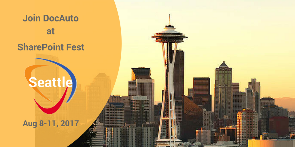 DocAuto's tweet photo. We had such a great time at #spfestdenver. Now on to @SharePointFest Seattle! Are you registered? Register today: https://t.co/OoxF2zlODq https://t.co/Tl34hOarux