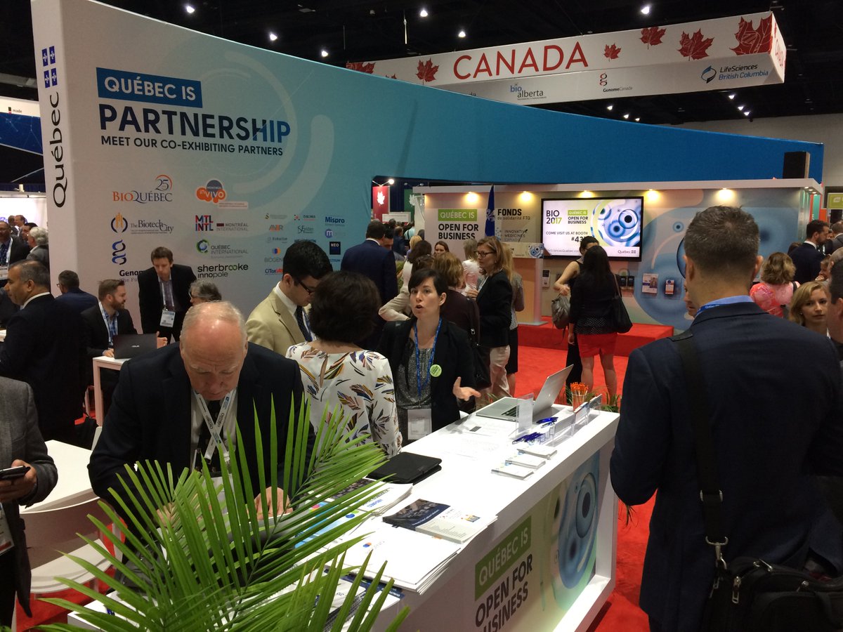 Ouverture de #BIO2017 : Découvrez l’Espace Québec, kiosque n° 4315 #QcBIO17 <a href="/BIOConvention/">BIO Convention</a> bit.ly/2sbcuIT