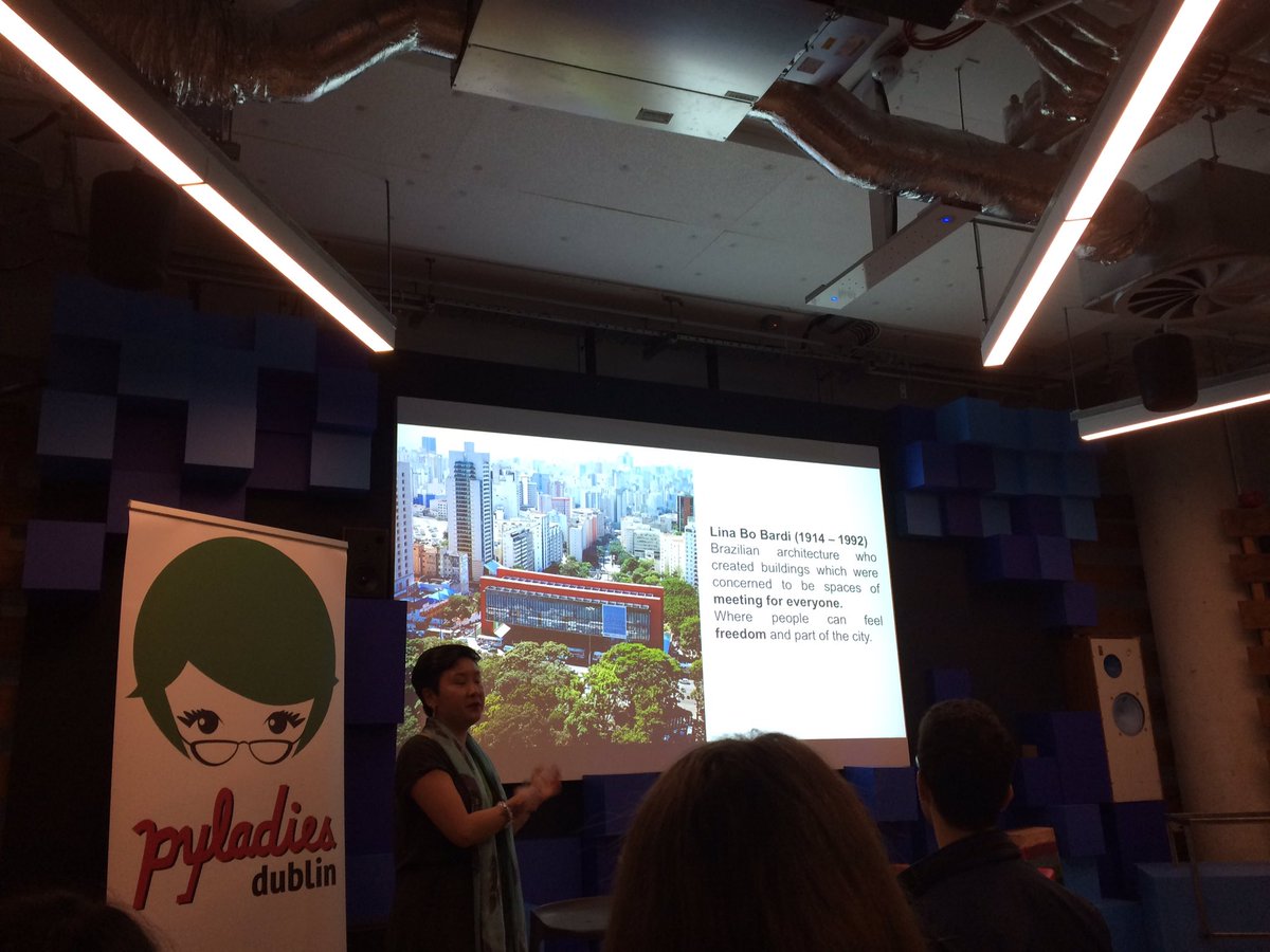 5Cl9H14C's tweet image. #SmartCities from Stella #pyladiesdublin  #brogrammer #manterrupting  #bropriating @PyLadiesDub