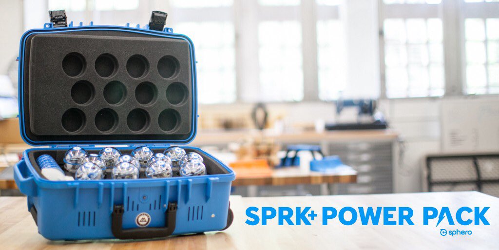 Golfer_Steve's tweet photo. @EMEASpheroEdu - was a pleasure meeting you today. Impressive @SpheroEdu SPRK+ Power Pack a great STEAM solution for UK Education &amp; Schools. https://t.co/4RIE9HdMD0